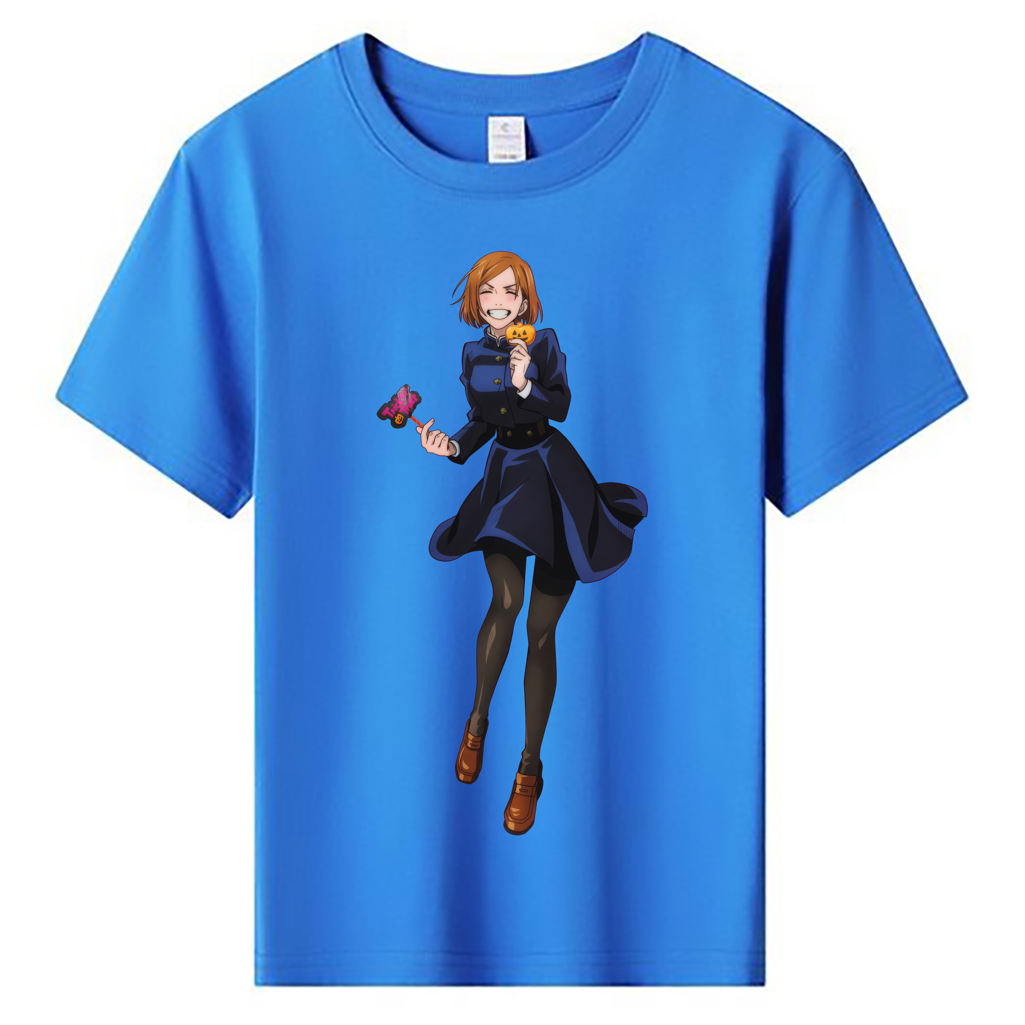 （画像用） 呪術廻戦 Jujutsu Kaisen 綿100％キッズTシャツ（フロントプリント）